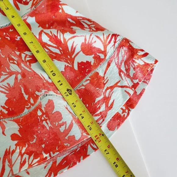 BANANA REPUBLIC Watercolor Fit & Flare Floral Skirt - Picture 7 of 7